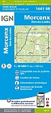 Topografische Wandelkaart van Frankrijk 1441SB - Morcenx Rion-des-Landes