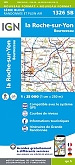 Topografische Wandelkaart van Frankrijk 1326SB La Roche-sur-Yon