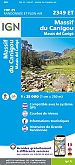 Topografische Wandelkaart van Frankrijk 2349ET - Massif du Canigou Massis del Canigo