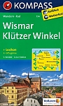 Wandelkaart 734 Wismar, Klützer Winkel Kompass