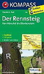Wandelkaart 118 Der Rennsteig - Von Hörschel bis Blankenstein Kompass