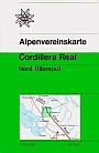Wandelkaart 0/8 Cordillera Real, Nord (Illampu) ( Bolivia ) | Alpenvereinskarte