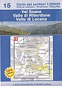 Wandelkaart 15 Val Soana, Valle di Ribordone, Valle di Locana L'Escursionista
