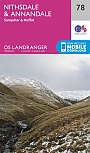 Topografische Wandelkaart 78 Nithsdale / Annandale Sanquhar & Moffat - Landranger Map