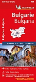 Wegenkaart - Landkaart 739 Bulgarije - Michelin National