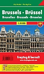 Stadsplattegrond Brussel City Pocket - Freytag & Berndt