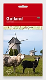 Wegenkaart - Fietskaart Gotland | Norstedts Kartförlaget