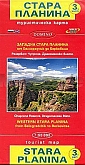 Wandelkaart Bulgarije Stara Planina Blad 3 | Domino Map