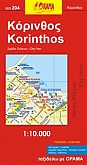 Stadsplattegrond Korinthos 204 - Orama Maps