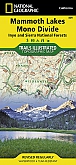 Wandelkaart 809 Mammoth Lakes /Mono Divide (California) - Trails Illustrated Map / National Park Maps National Geographic
