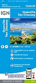 Topografische Wandelkaart van Frankrijk 1214ET - Granville Coutances / Iles Chausey