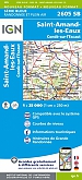 Topografische Wandelkaart van Frankrijk 2605SB - St-Amand-les-Eaux Condé-sur-l'Escaut