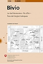 Topografische Wandelkaart Zwitserland 1256 Bivio Lai da Marmorera - Piz d`Err - Julierpass - Landeskarte der Schweiz