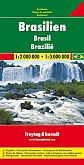 Wegenkaart - Landkaart Brazilië - Freytag & Berndt