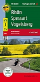Motorkaart Rhön Spessart Vogelsberg Motorradkarte - Freytag & Berndt