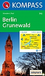 Wandelkaart 703 Berlin-Grunewald Kompass