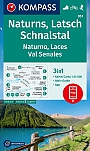Wandelkaart 051 Naturno, Laces, Val Senales; Naturns, Latsch, Schnalstal Kompass