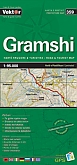 Wegenkaart - Landkaart Gramshi | Vektor Editions