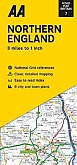 Wegenkaart - Landkaart 7 Northern England AA Road Map Britain