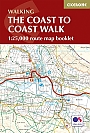 Wandelkaartgids The Coast to Coast map Booklet | Cicerone