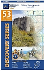 Topografische Wandelkaart Ierland 53 Clare / Galway / Offaly / Tipperary Discovery Map Ireland