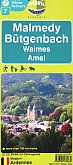 Wandelkaart 7 Malmedy Bütgenbach Waimes Amel  | Mini-Ardenne
