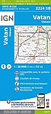 Topografische Wandelkaart van Frankrijk 2224SB - Vatan / Charost
