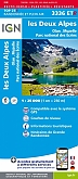 Wandelkaart 3336ETR Les Deux Alpes / PNR des Ecrins | IGN