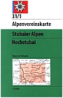Wandelkaart 31/1 Stubaier Alpen Hochstubai | Alpenvereinskarte