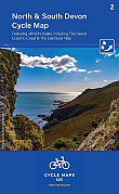 Fietskaart 2 North and South Devon Cycle Maps UK | Cordee