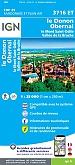 Topografische Wandelkaart van Frankrijk 3716ET - Mont Sainte-Odile / Molsheim / Obernai