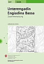 Topografische Wandelkaart Zwitserland 5017 Unterengadin (Samengestelde kaart) - Landeskarte der Schweiz