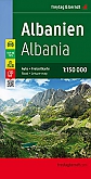 Wegenkaart - Landkaart Albanië - Freytag & Berndt