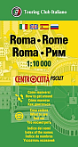 Stadsplattegrond Rome Pocket map | Touring Club Italiano (TCI)