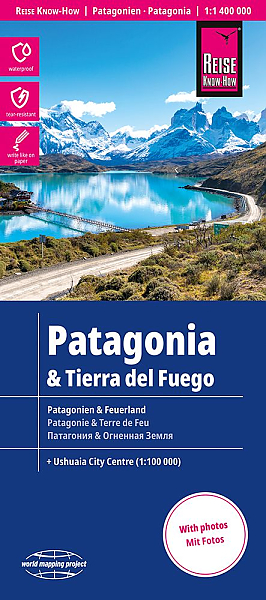 Wegenkaart - Landkaart Patagonia Tierra del Fuego - World Mapping Project (Reise Know-How)