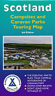 Campingkaart Scotland Campsites and caravan parks