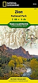 Wandelkaart 214 Zion (Utah) - Trails Illustrated Map / National Park Maps National Geographic