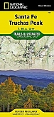 Wandelkaart 731 Santa Fe, Truchas Peak - Trails Illustrated Map / National Park Maps National Geographic