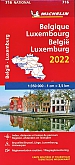 Wegenkaart - Landkaart 716 Belgie & Luxemburg 2022 - Michelin National