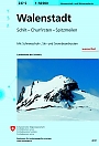 Skikaart Zwitserland 237S Walenstadt Schilt Churfirsten Spitzmeilen - Landeskarte der Schweiz