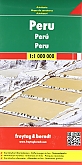 Wegenkaart - Landkaart Peru - Freytag & Berndt