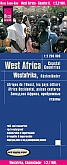 Wegenkaart - Landkaart Westafrika Kustlanden  - World Mapping Project (Reise Know-How)