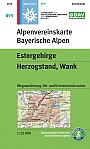 Wandelkaart BY 9 Estergebirge, Herzogstand, Wank | Alpenvereinskarte