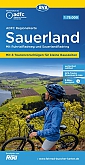 Fietskaart Sauerland | ADFC Regional- und Radwanderkarten - BVA Bielefelder Verlag