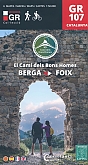 Wandelkaart GR107 Berga - Foix El Cami dels Bons Homes  - Editorial Alpina