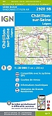 Topografische Wandelkaart van Frankrijk 2920SB - Châtillon-sur-Seine  / Laignes