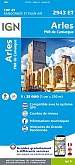 Topografische Wandelkaart van Frankrijk 2943ET - Arles / PNR de Camargue