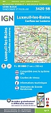 Topografische Wandelkaart van Frankrijk 3420SB - Luxeuil-les-Bains Conflans-sur-Laterne