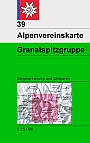 Wandelkaart 39 Granatspitzgruppe Alpenvereinskarte