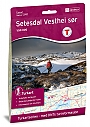 Topografische Wandelkaart Noorwegen 2797 Setesdal Vesthei Sør - Nordeca Turkart